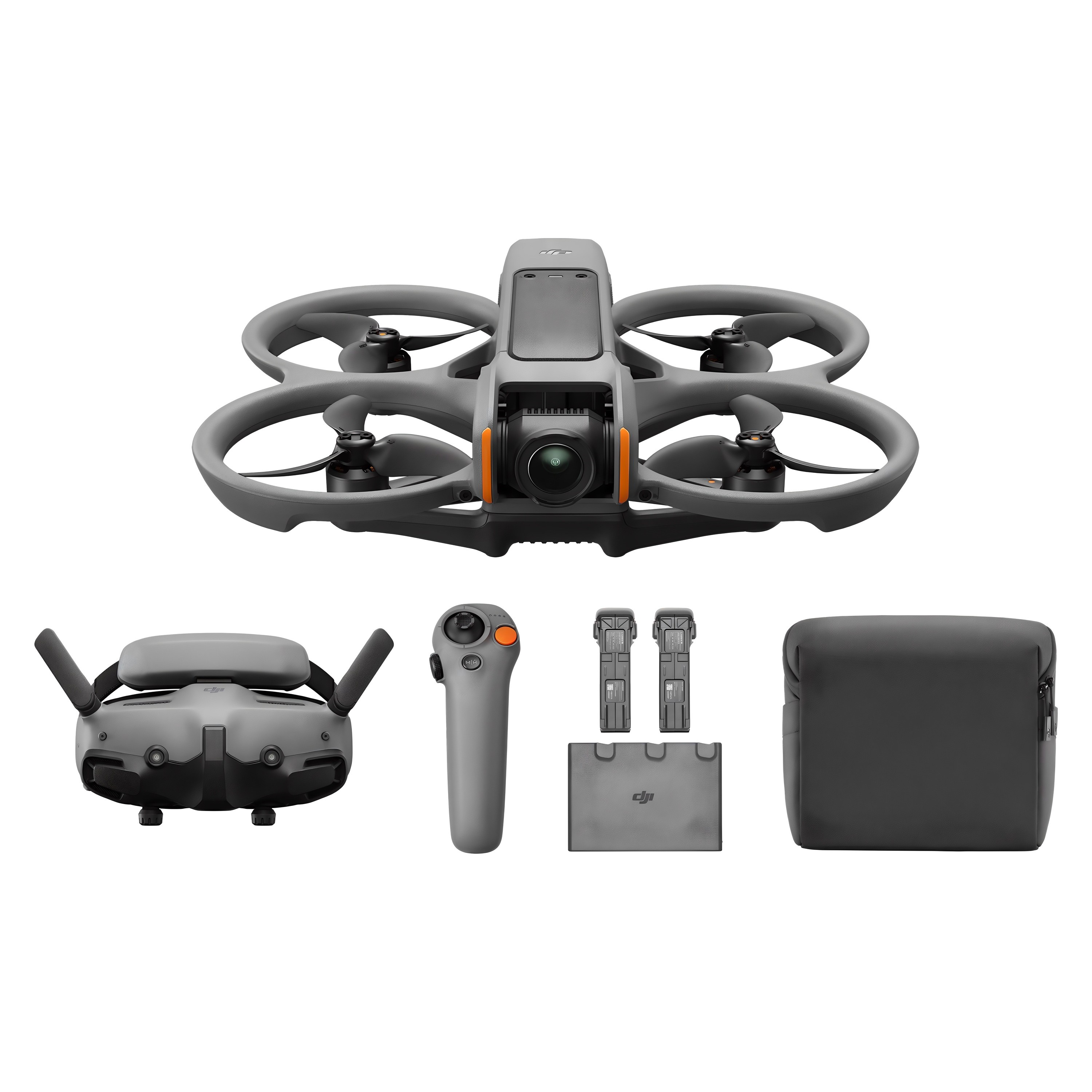 DJI Avata 2 플라이 모어 콤보 + 배터리 3개 촬영용 카메라 드론