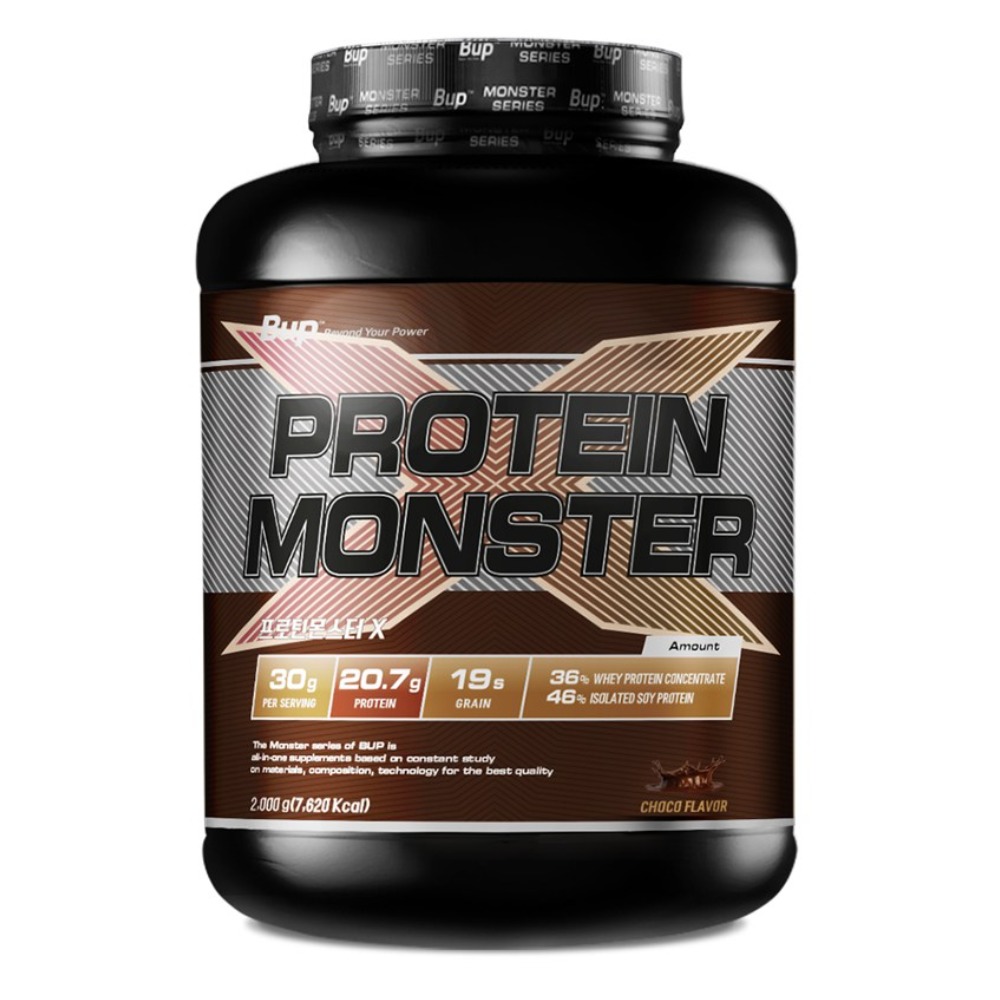 BUP 프로틴몬스터 X 초코맛 2kg