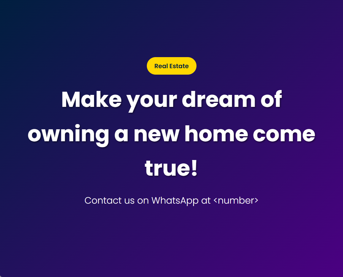 Real Estate Marketing Platform