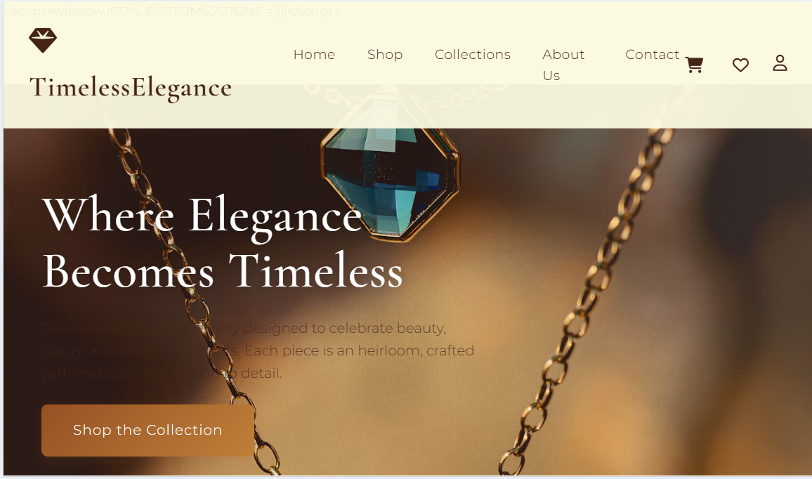 Timeless Elegance Jewelry