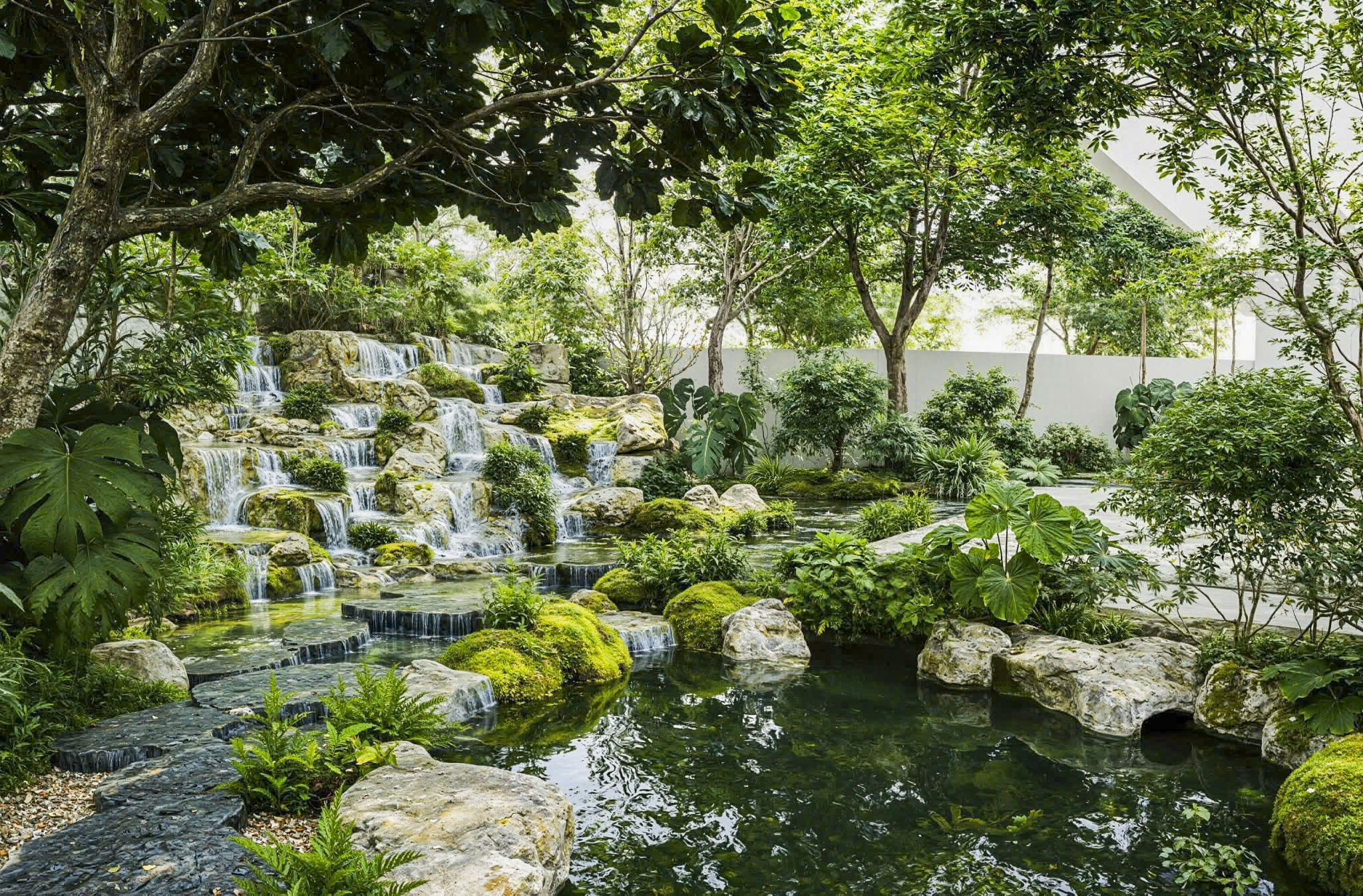 Thiết Kế Và Thi Công Hồ Cá Koi