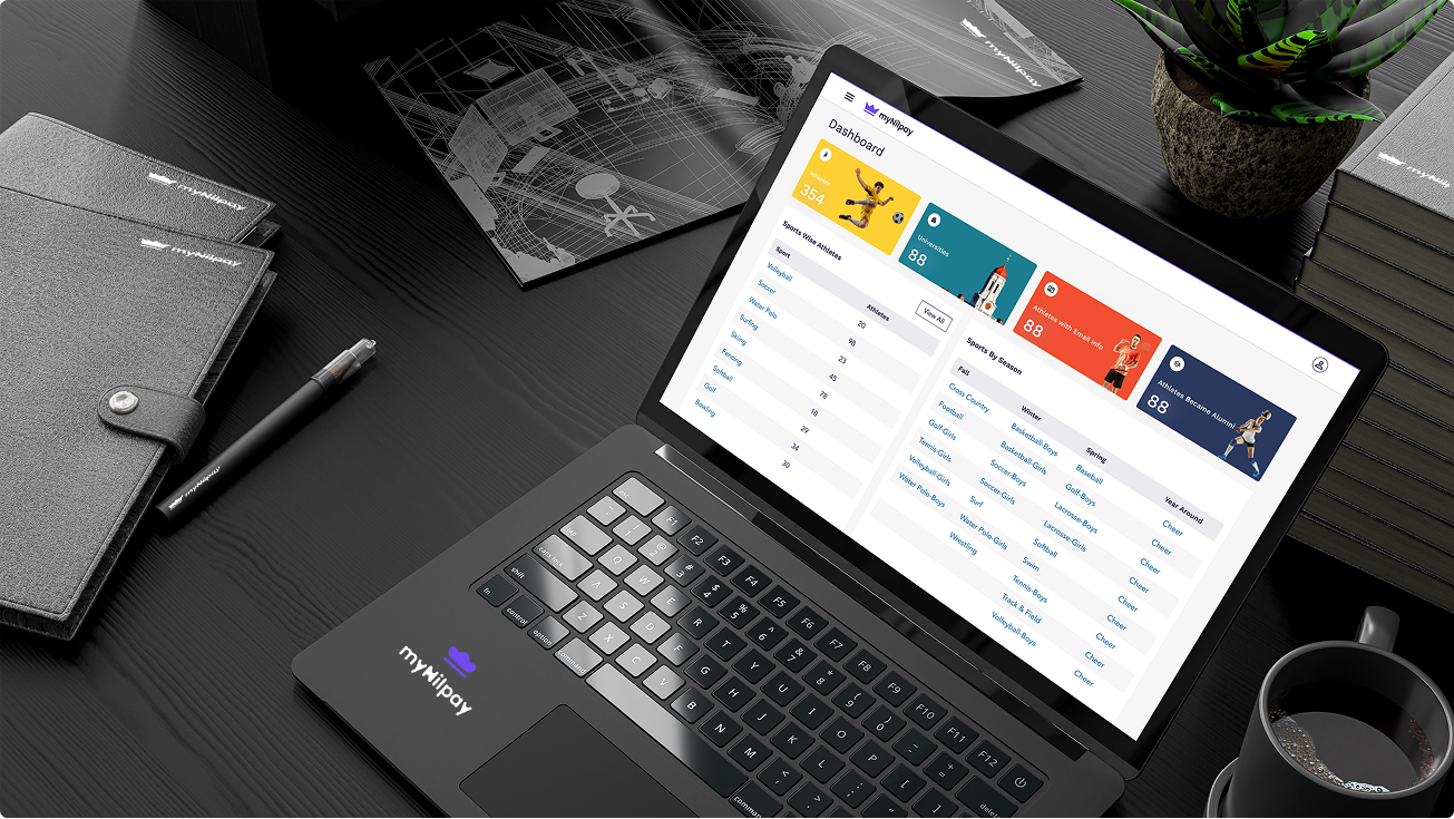 myNILpay Dashboard Mockup