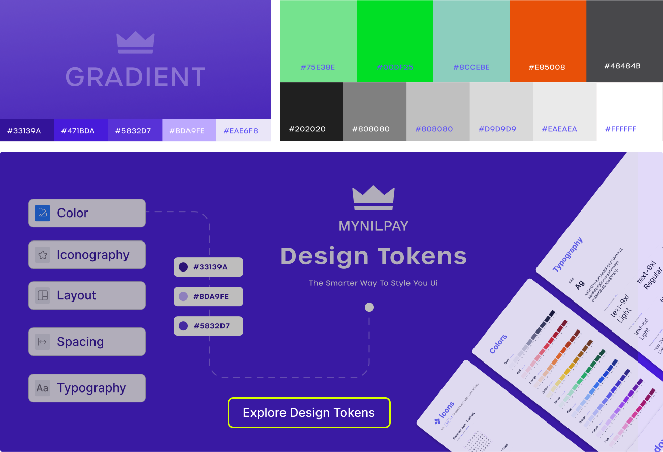 myNILpay Dashboard Mockup