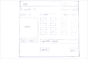 Form Layout Wireframe