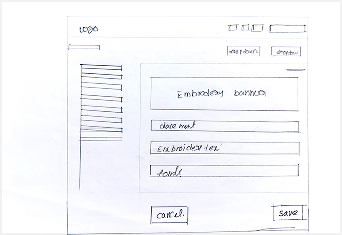 Settings Screen Wireframe