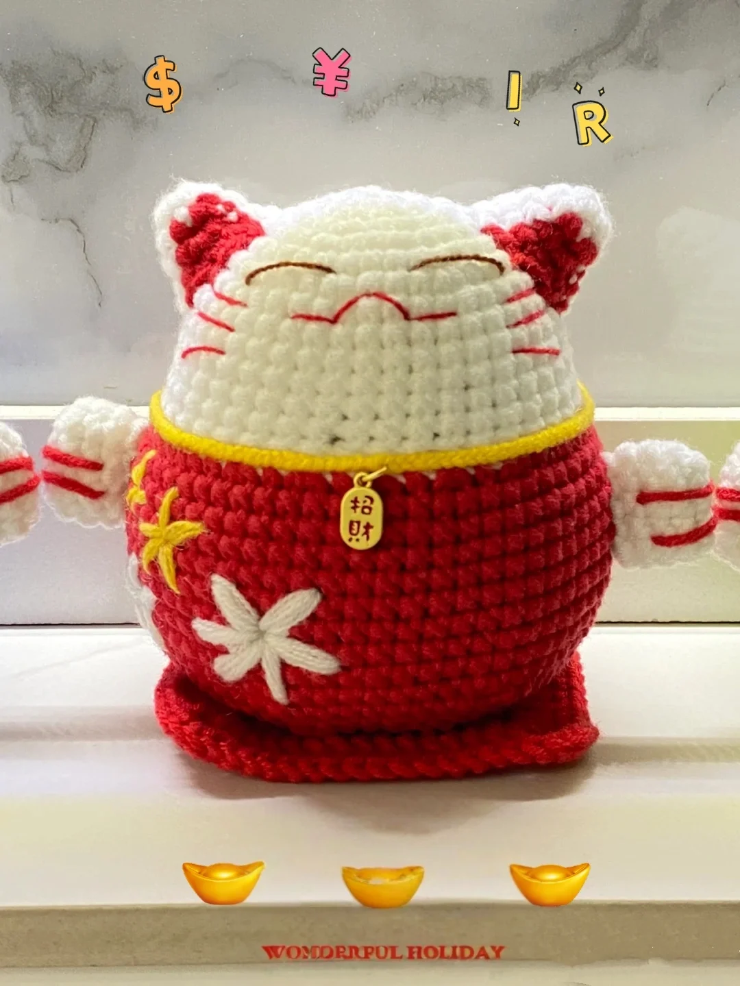招财猫摆件玩偶财源滚滚