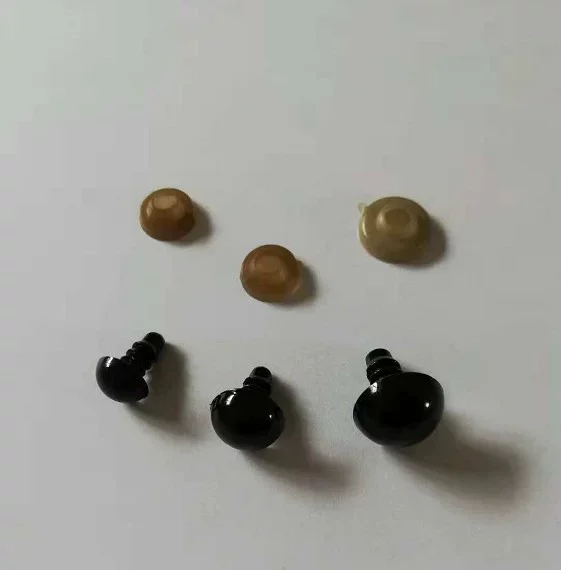 玩偶眼睛扣子纽扣螺丝眼睛蘑菇亚克力扣子贴片眼睛扣子玩偶配件