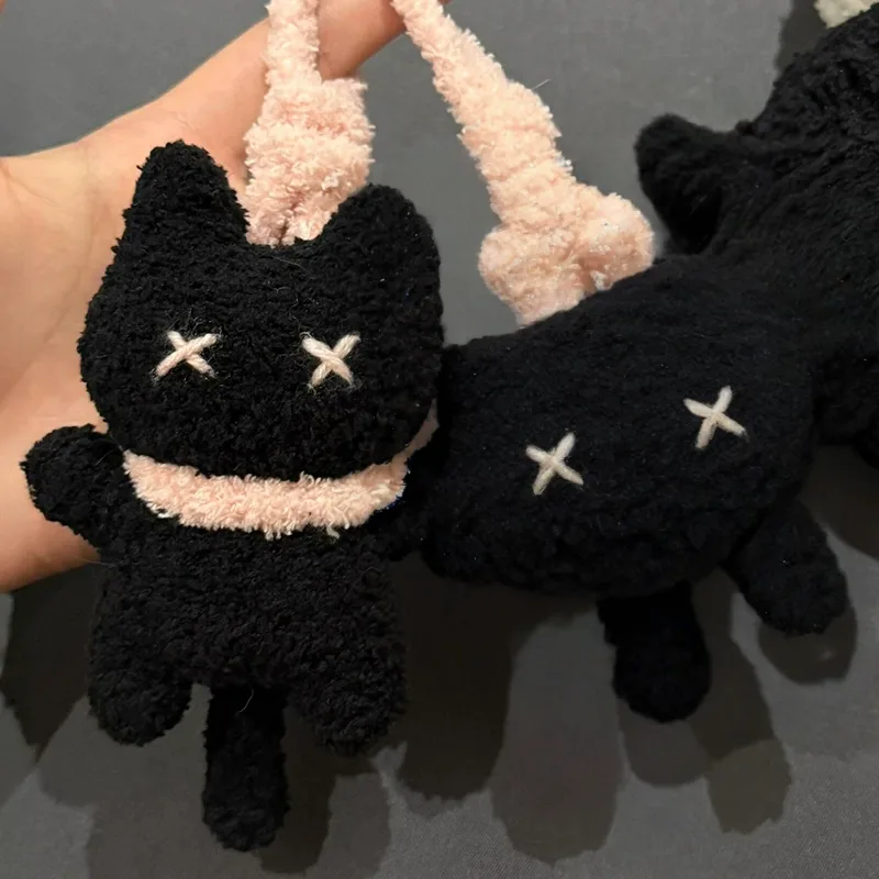 绒绒上吊小猫钥匙扣好友打工人挂件