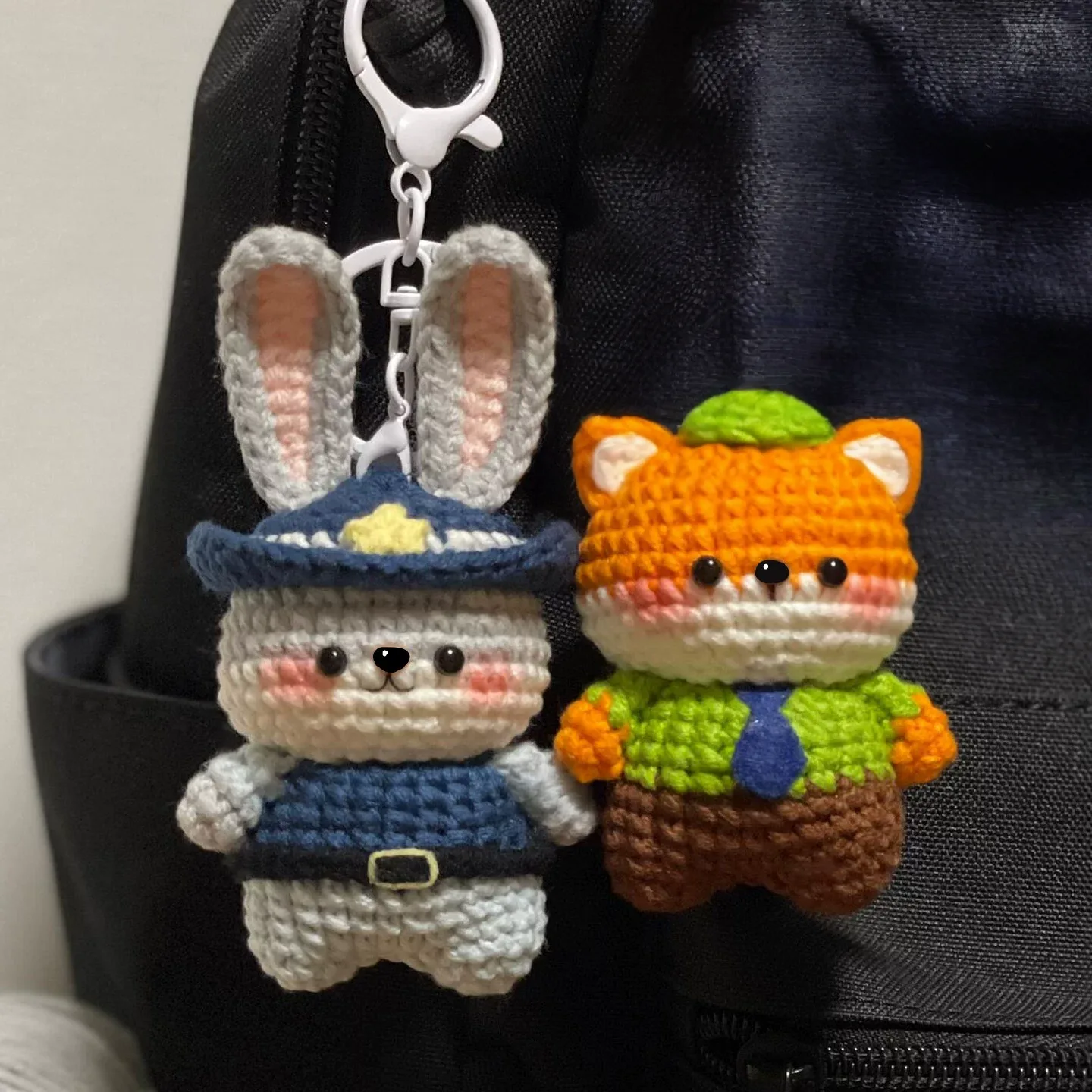 疯狂动物城玩偶钥匙扣朱迪尼克包包挂件