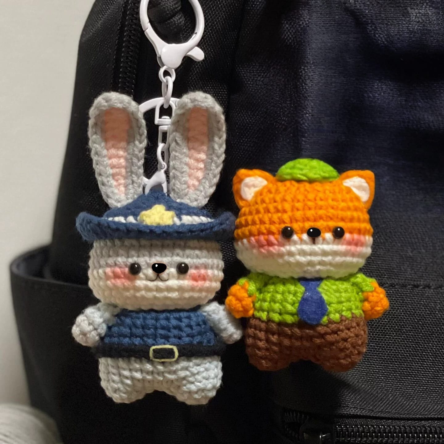 疯狂动物城玩偶钥匙扣朱迪尼克包包挂件