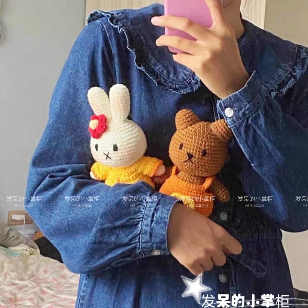 米飛兔熊玩偶留念