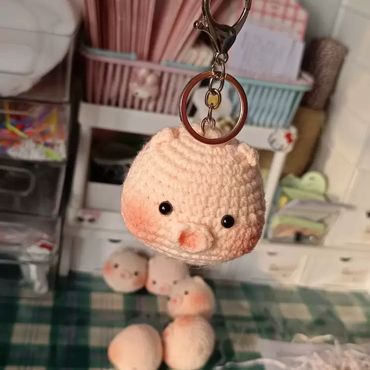 猪肉丸子挂件