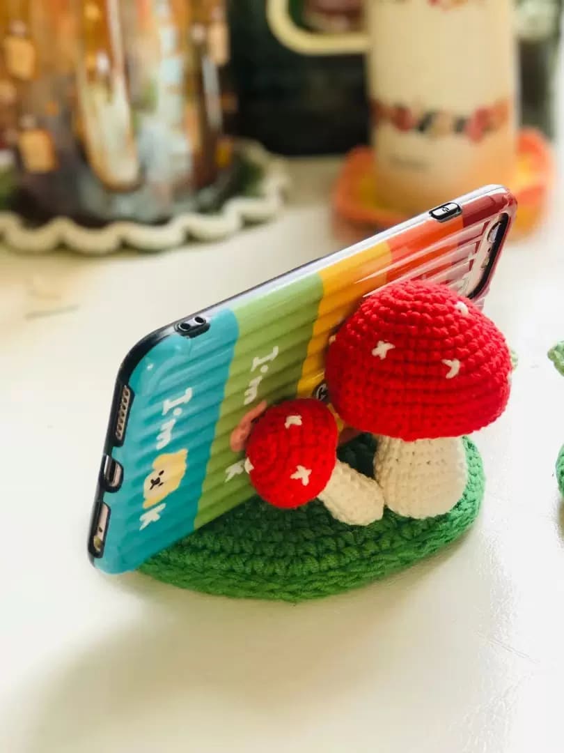 Mushroom Phone Stand