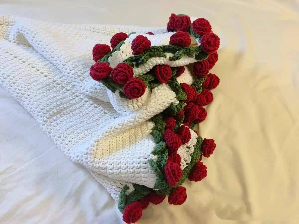 玫瑰花束毯子男实用高级订婚结婚