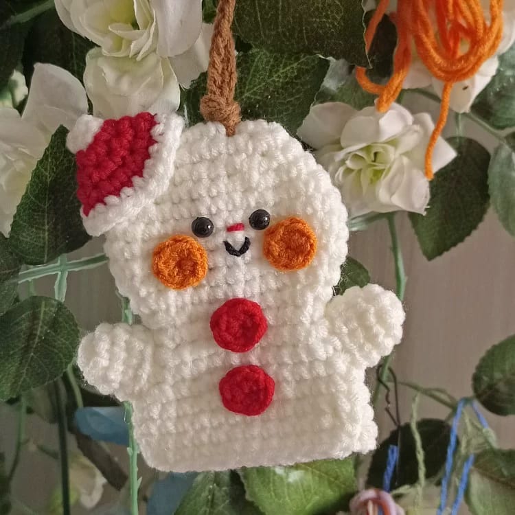 小雪人挂件温暖过冬