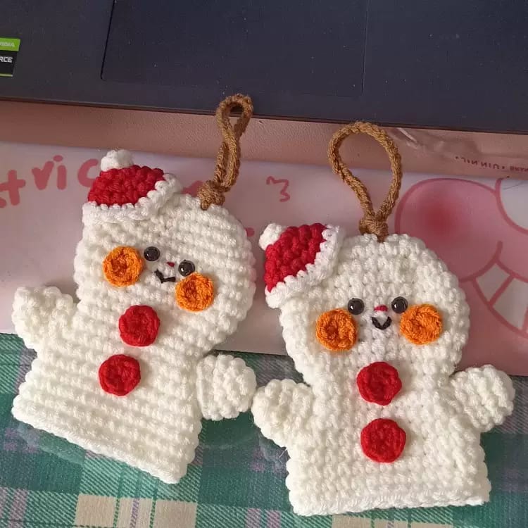 小雪人挂件温暖过冬