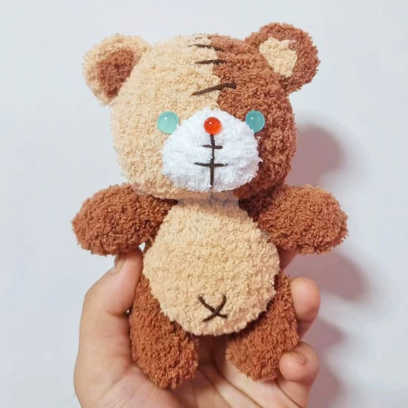 Fluffy Patch Bear Cool Plush