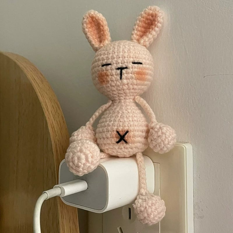 Dangling Frog Bunny Ugly Cute Keychain