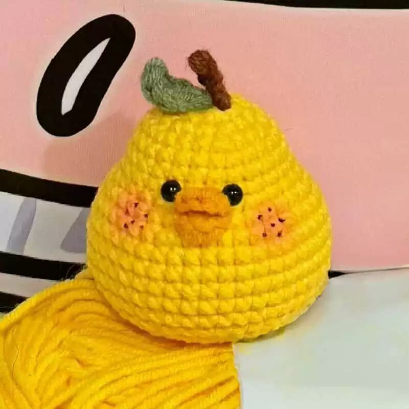 鸭梨大小鸭子挂件搞怪儿童