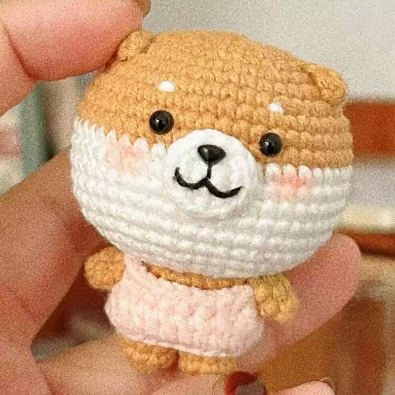 小柴犬公仔玩偶挂件街吸小猪