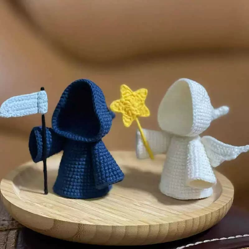 死神 初学小天使玩偶摆件