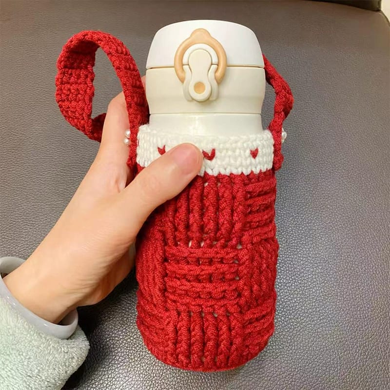 冬季居家保温杯保护套 水杯套