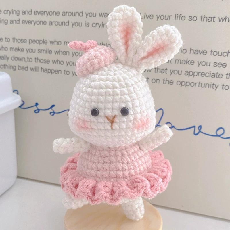 Ballet Bunny Plush Doll Bag Charm