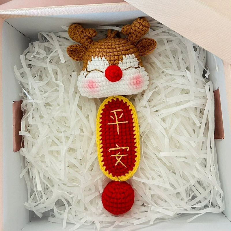 一鹿平安挂件寓意车挂汽车挂件