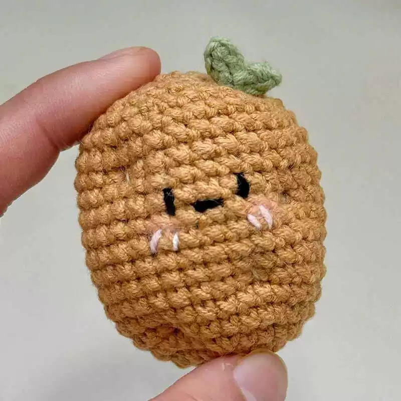 搞怪钥匙扣挂件团孕期土豆白菜菠萝