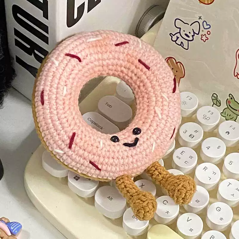 甜甜圈钥匙扣挂件