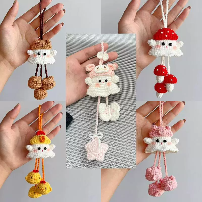 小幽灵挂件万圣节风铃