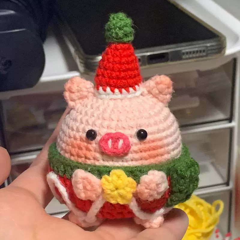 小猪钥匙扣玩偶 卡皮巴拉