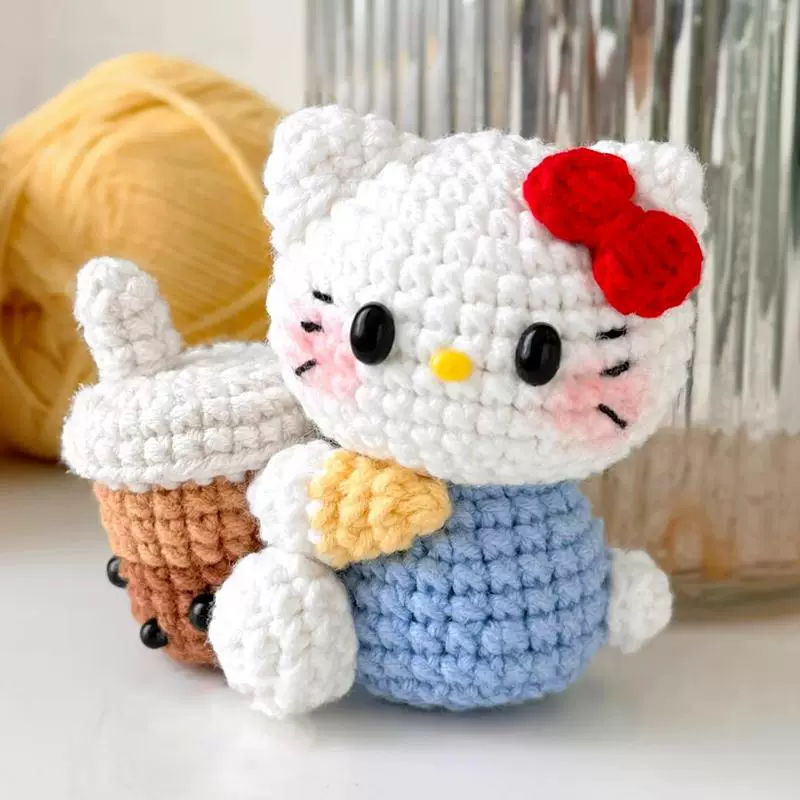 HelloKitty钥匙扣玩偶 无聊