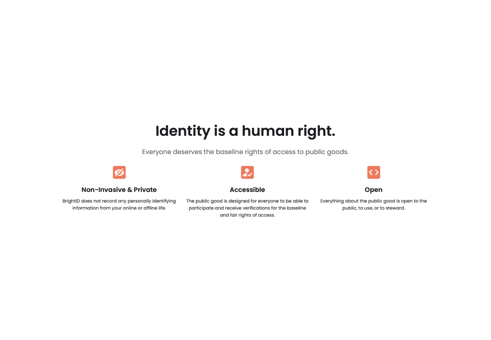 BrightID Identity is a Human Right screenshot