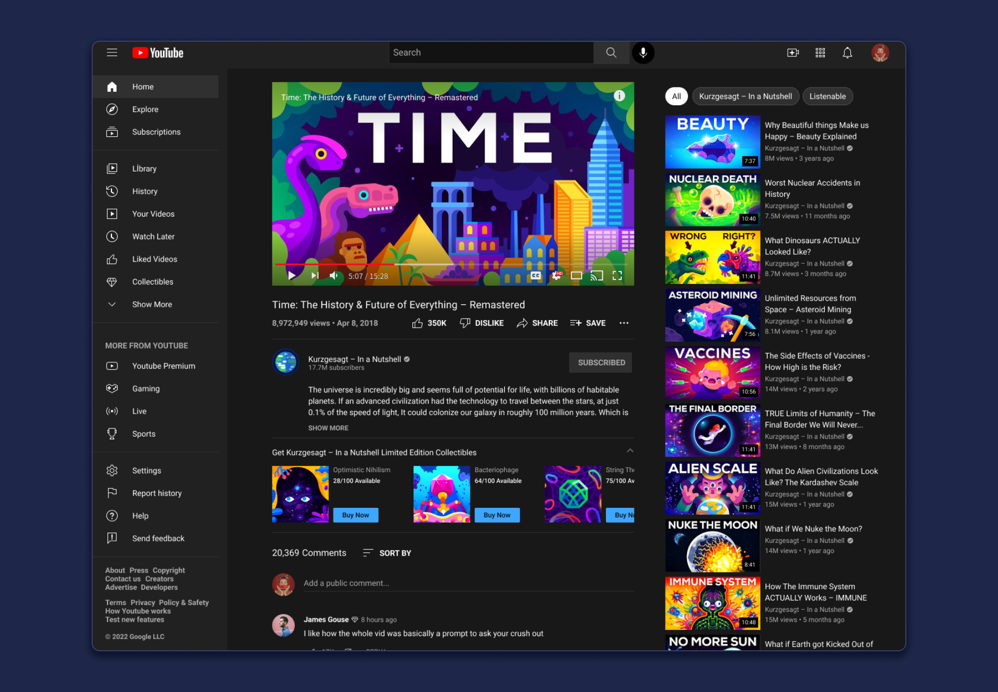 youtube video with Mojito Web3 integration