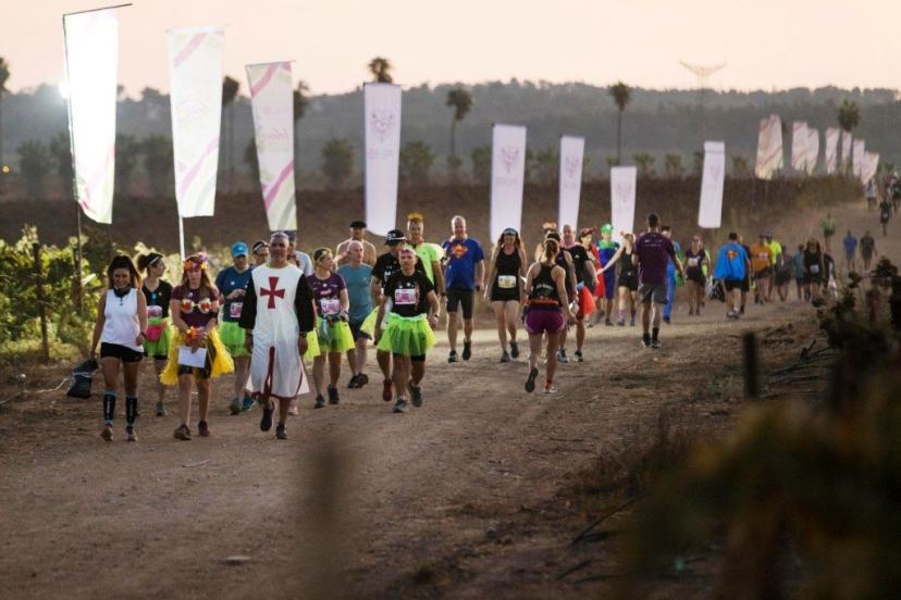 A Celebration for Runners and a Festival for Wine Lovers, at the "Beaujolais Run Israel"