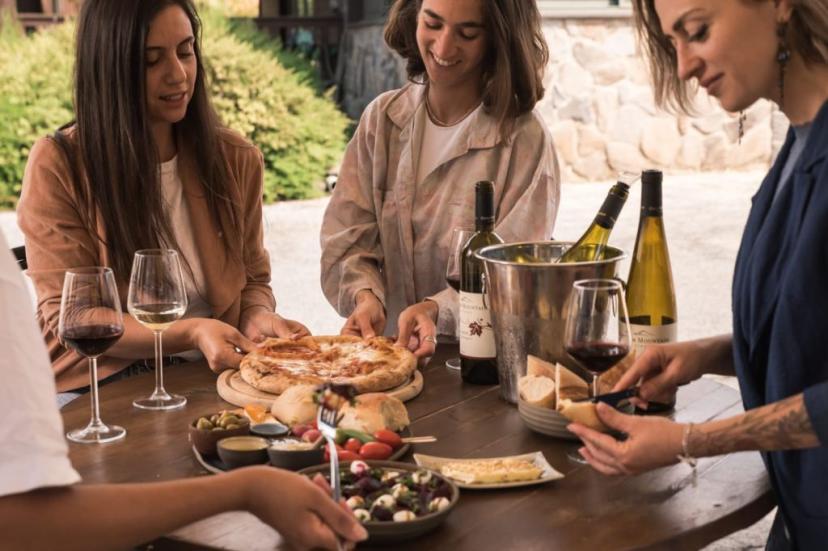 Tastings at Local Wineries and Hospitality in Various Lodgings in the Golan Heights