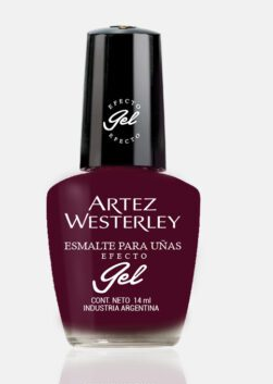 A.Wester Esmalte Efecto gel Borgoña N 1