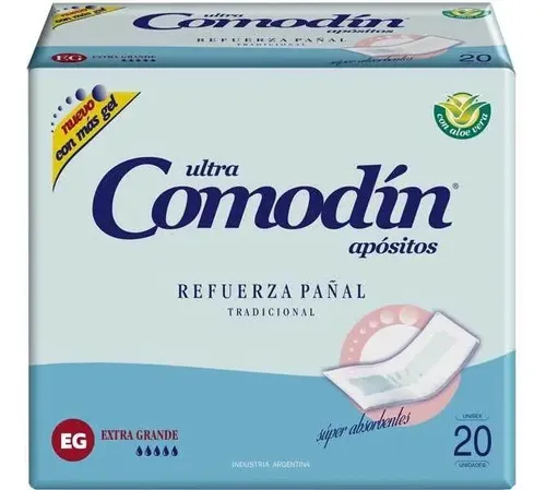 Comodin Refuerza Pañal Exg x 20