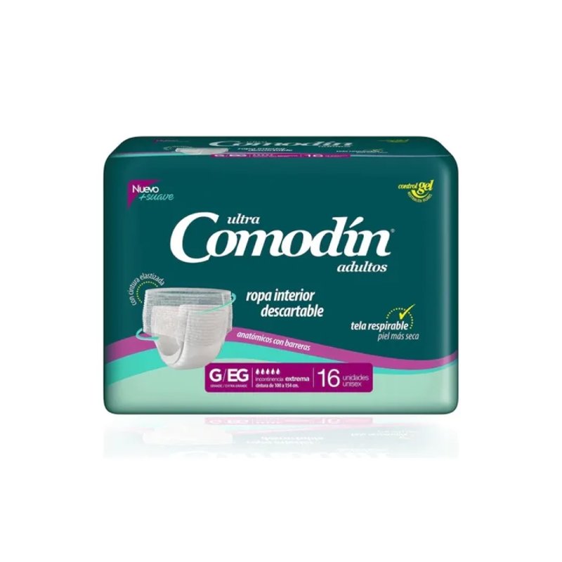 Comodin Pañal Ropa Interior Desc G/Eg x 16