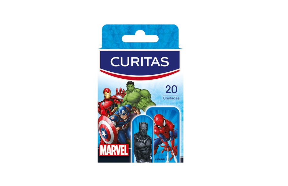 Curitas Marvel Avenger Diseños Variados x 20