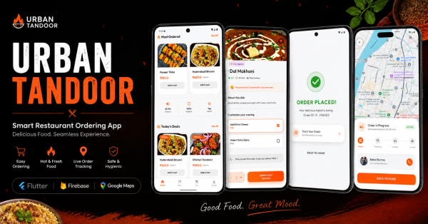 Urban Tandoor Food Delivery App - best website developers in gangarampur