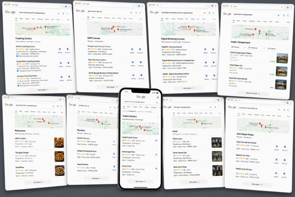 RootThrive Organic Search Optimization and Local Google Map SEO Dominance Services in Gangarampur & Balurghat