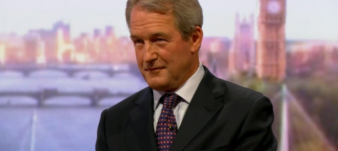 Owen Paterson on the Andrew Marr Show