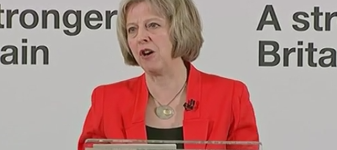 Home Secretary Theresa May, March 2015