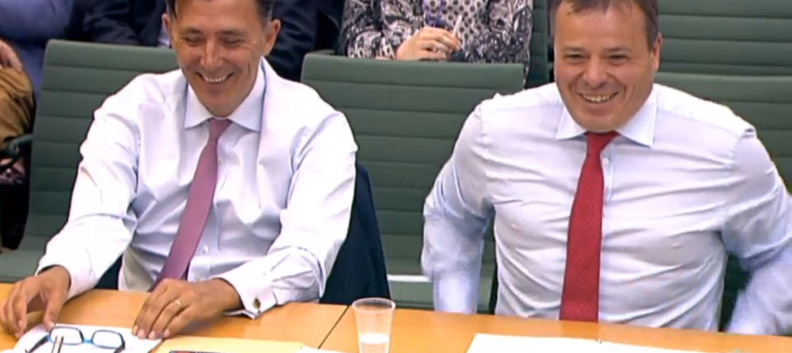 Arron Banks and Andy Wigmore Arron Banks and Andy Wigmore