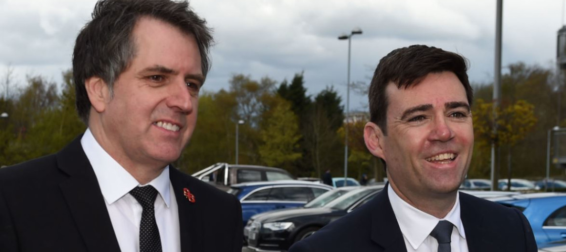 Andy Burnham and Steve Rotheram Andy Burnham and Steve Rotheram