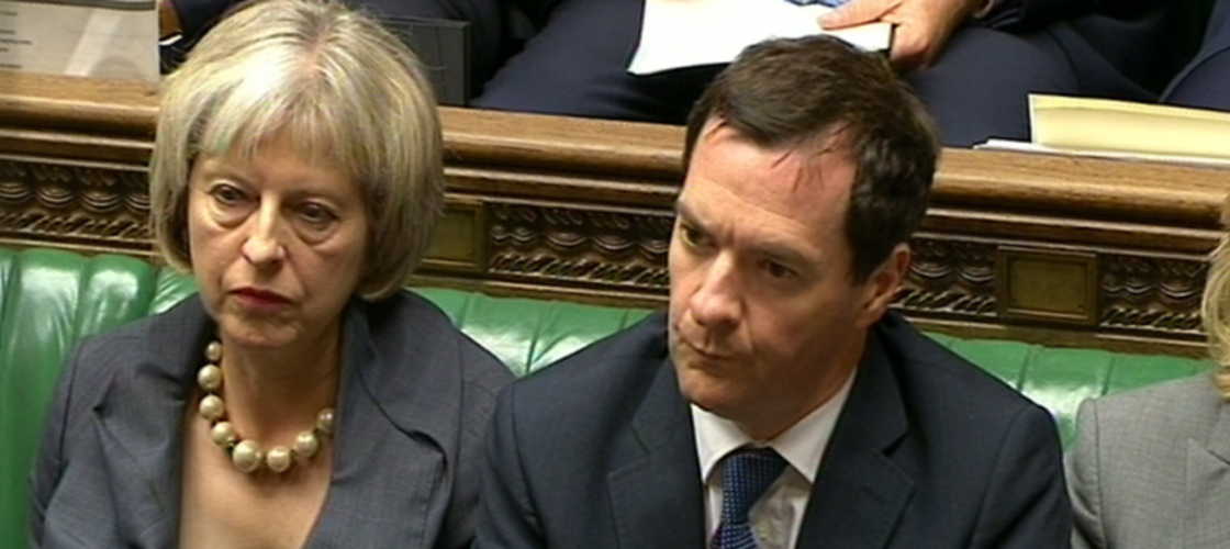 Theresa May and George Osborne Theresa May and George Osborne