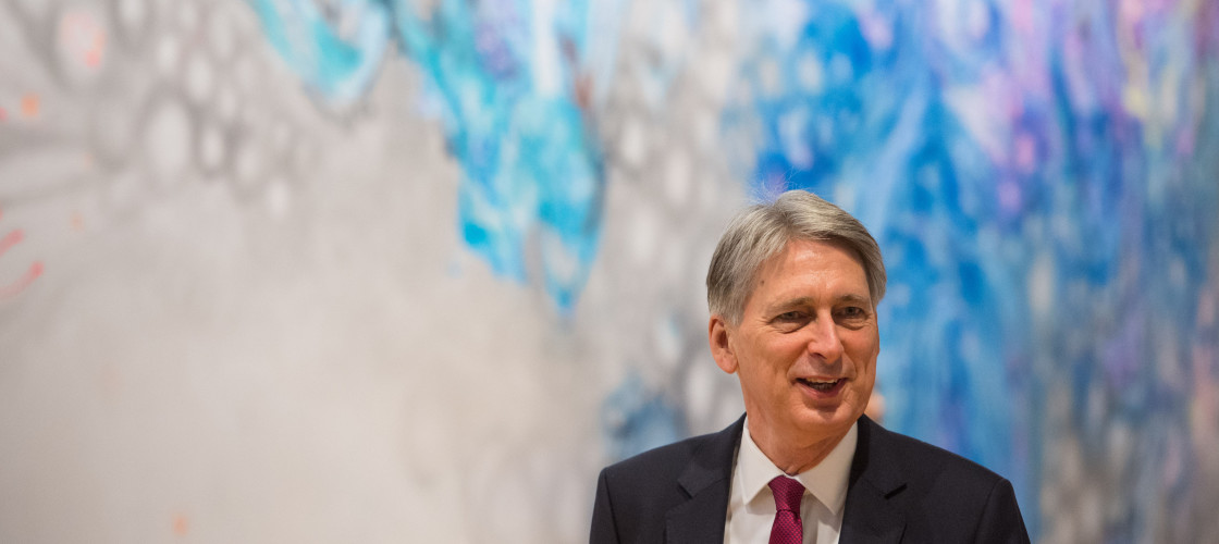 Philip Hammond pictured on a visit to Facebook's London HQ on Monday Philip Hammond pictured on a visit to Facebook's London HQ on Monday