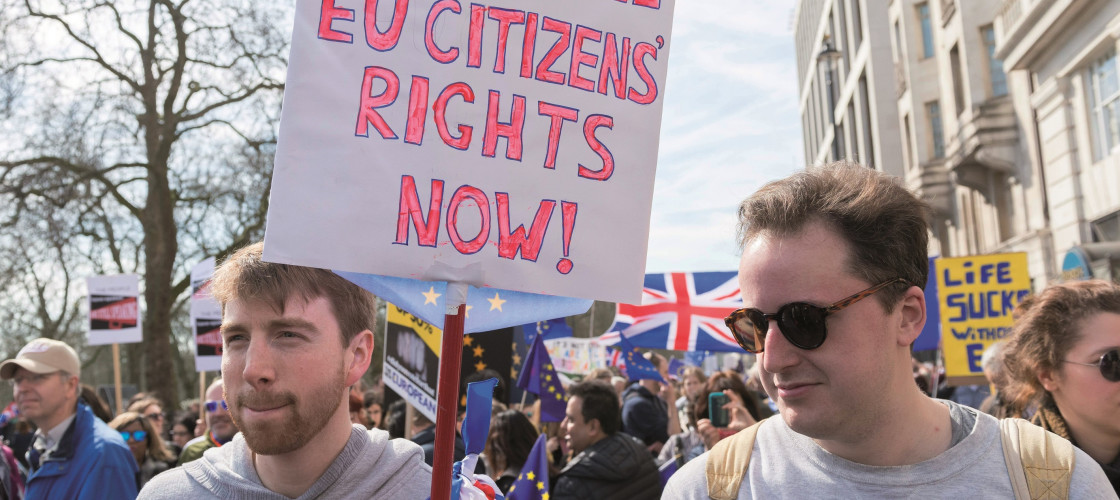 Campaigners calling for EU citizens' rights to be guaranteed immediately Campaigners calling for EU citizens' rights to be guaranteed immediately